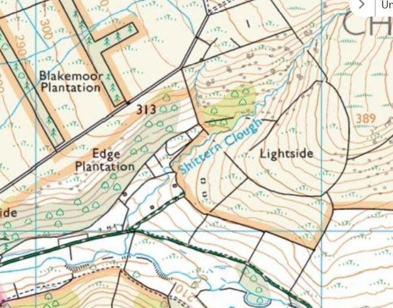 Brown Hill field boundaries